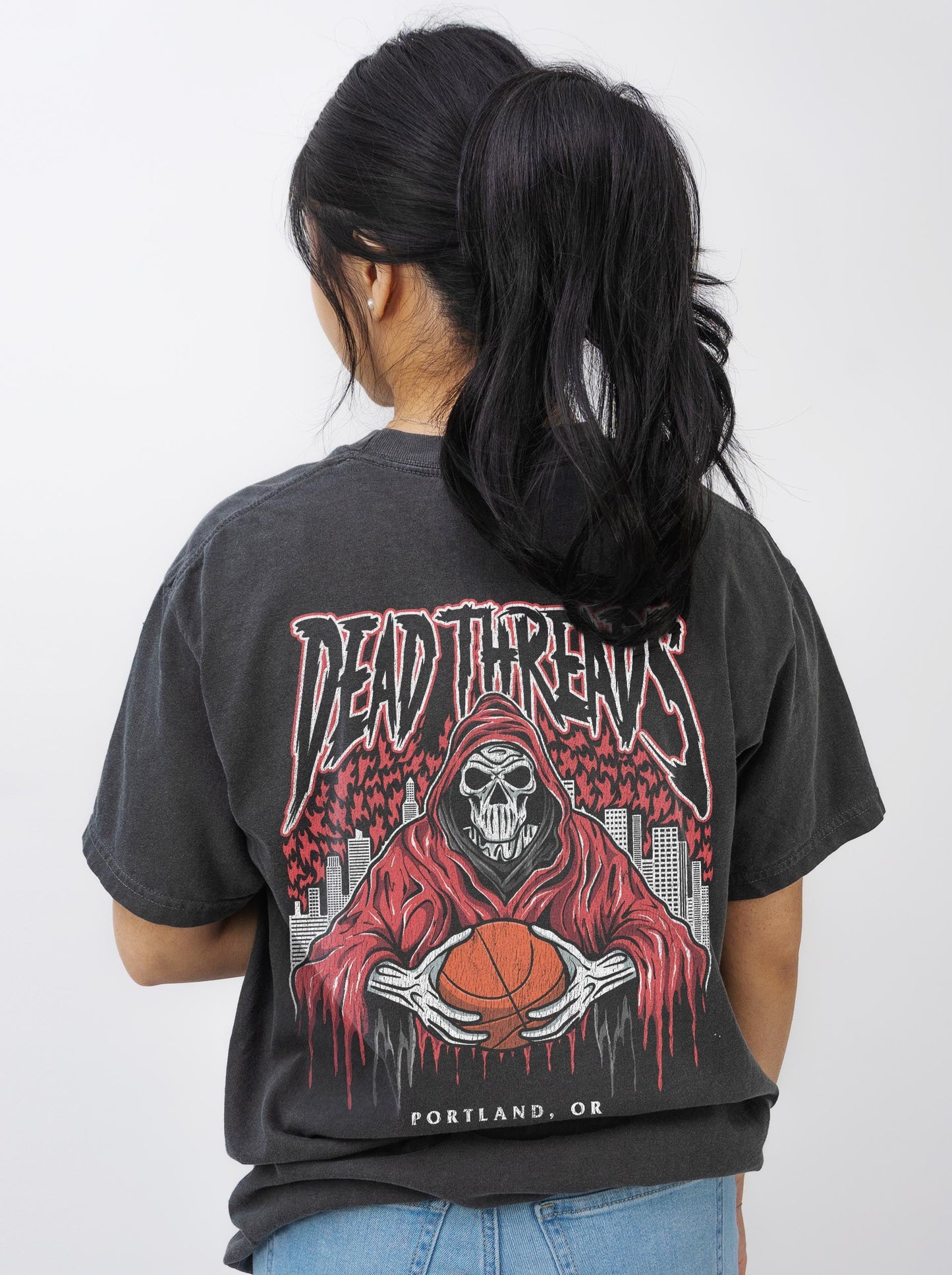 PORTLAND BASKETBALL - “DT ESSENTIAL" PREMIUM T - SHIRT – T-Shirt – Dead Threads Apparel