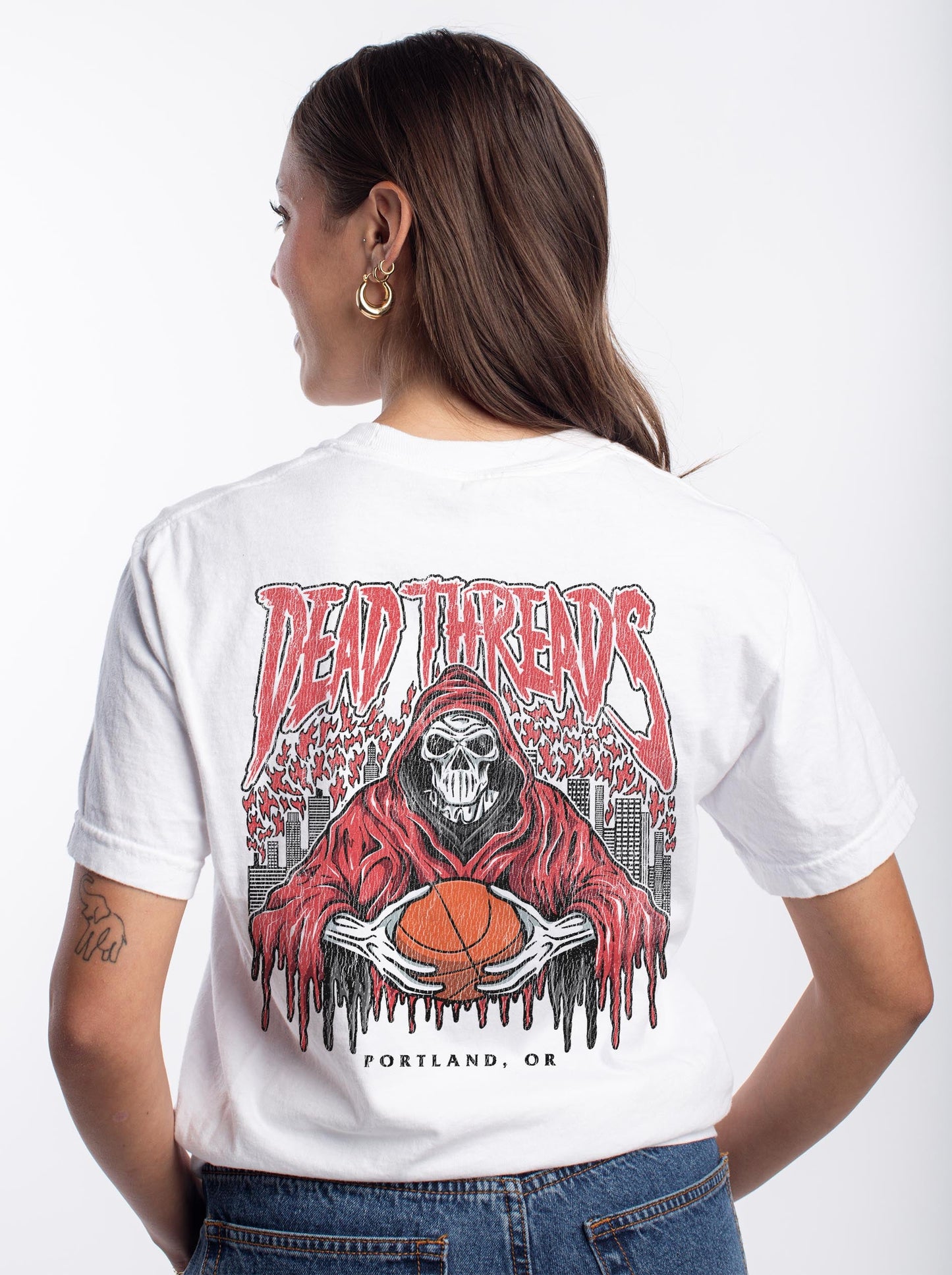 PORTLAND BASKETBALL - “DT ESSENTIAL" PREMIUM T - SHIRT – T-Shirt – Dead Threads Apparel