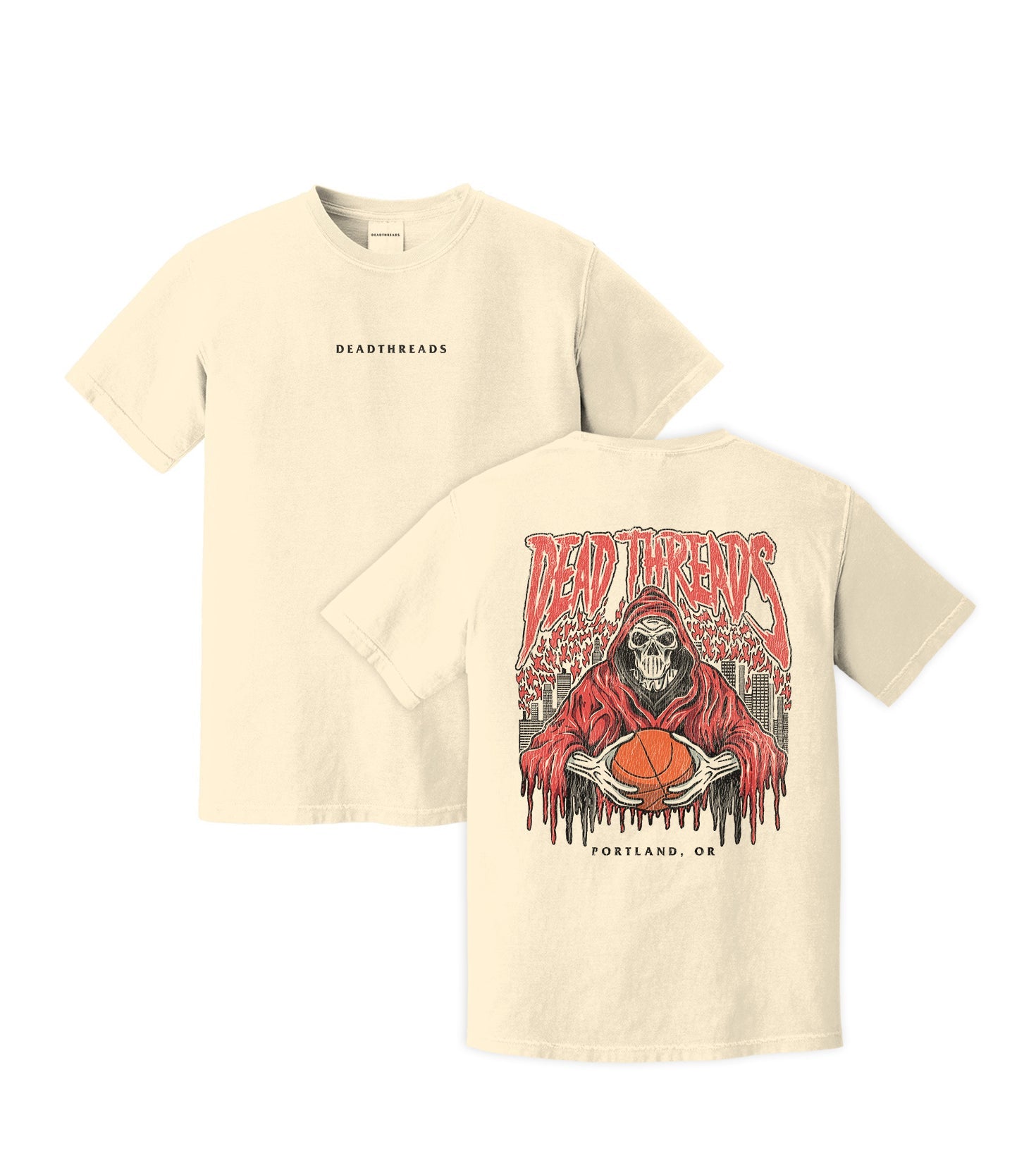 PORTLAND BASKETBALL - “DT ESSENTIAL" PREMIUM T - SHIRT – T-Shirt – Dead Threads Apparel