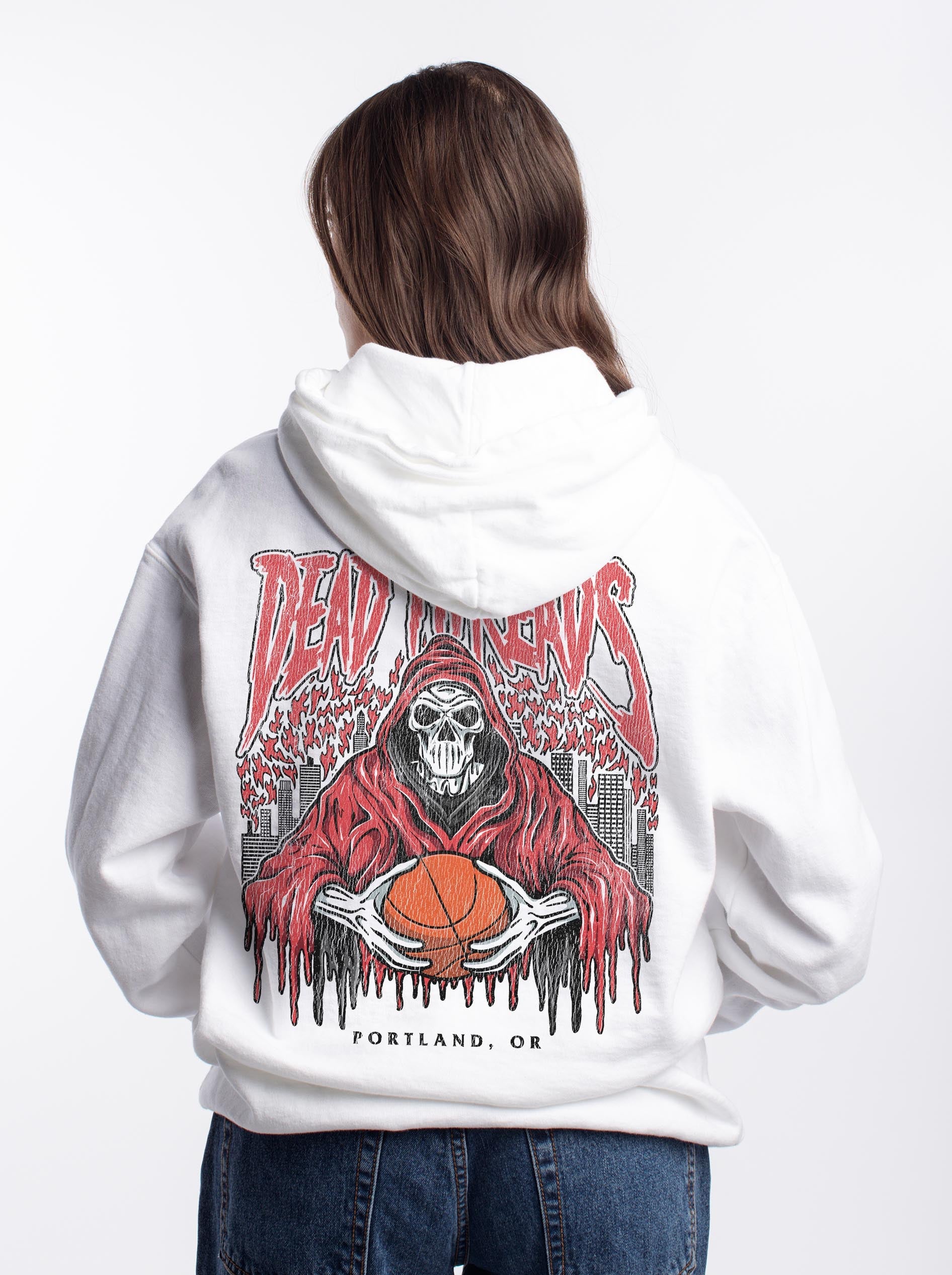 PORTLAND BASKETBALL - HOODIE – Hoodie – Dead Threads Apparel