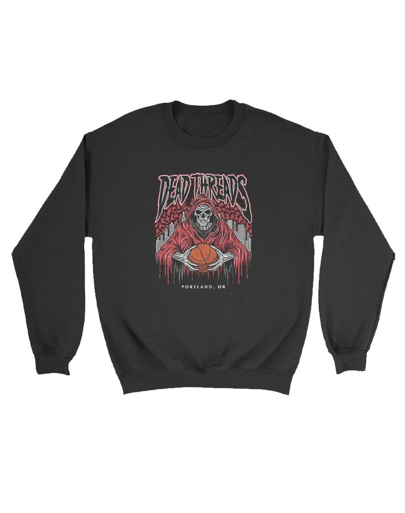 PORTLAND BASKETBALL - KIDS CREWNECK SWEATSHIRT – Kids clothes – Dead Threads Apparel