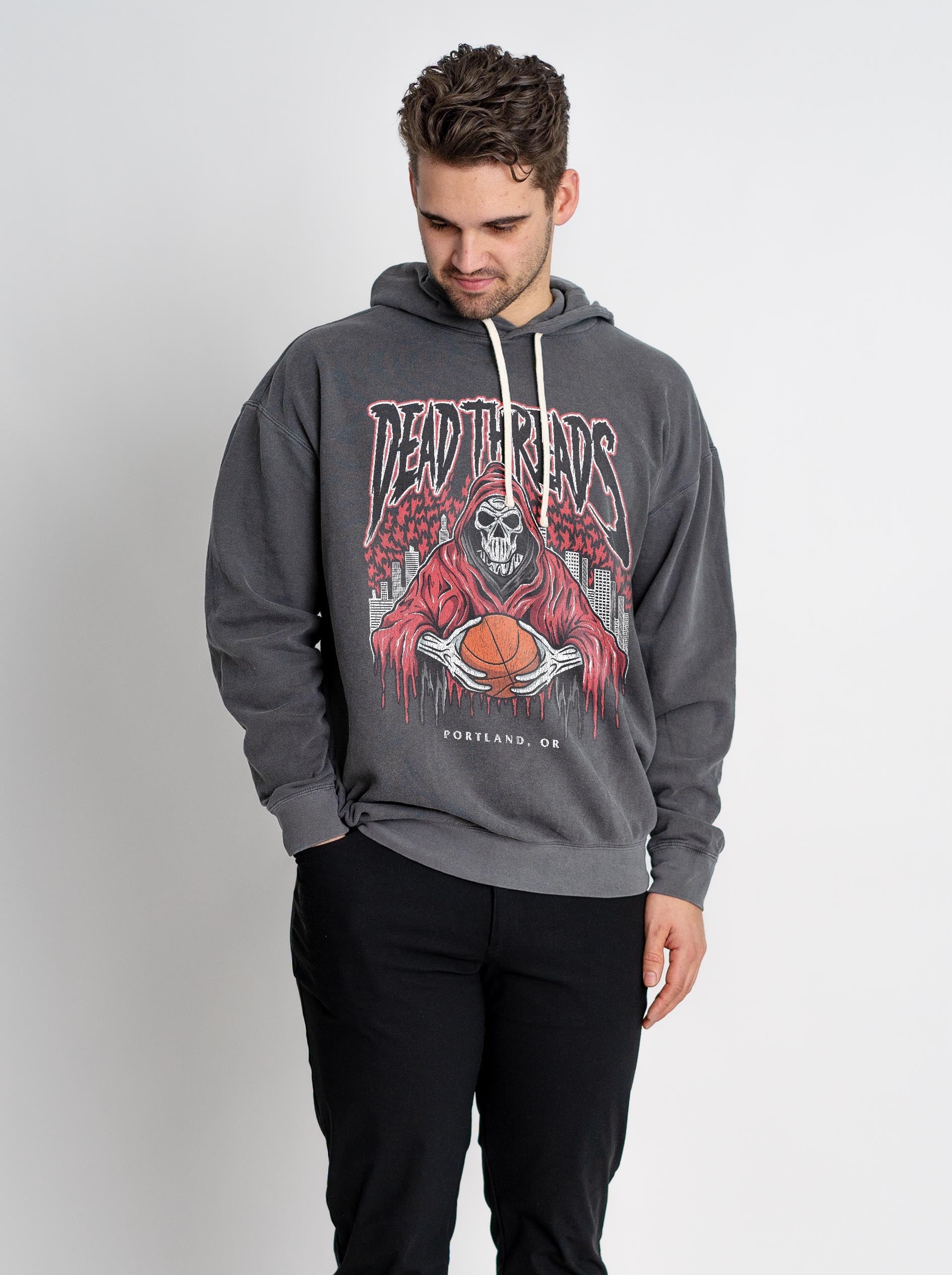 PORTLAND BASKETBALL - LIGHTWEIGHT HOODIE – Lightweight – Dead Threads Apparel