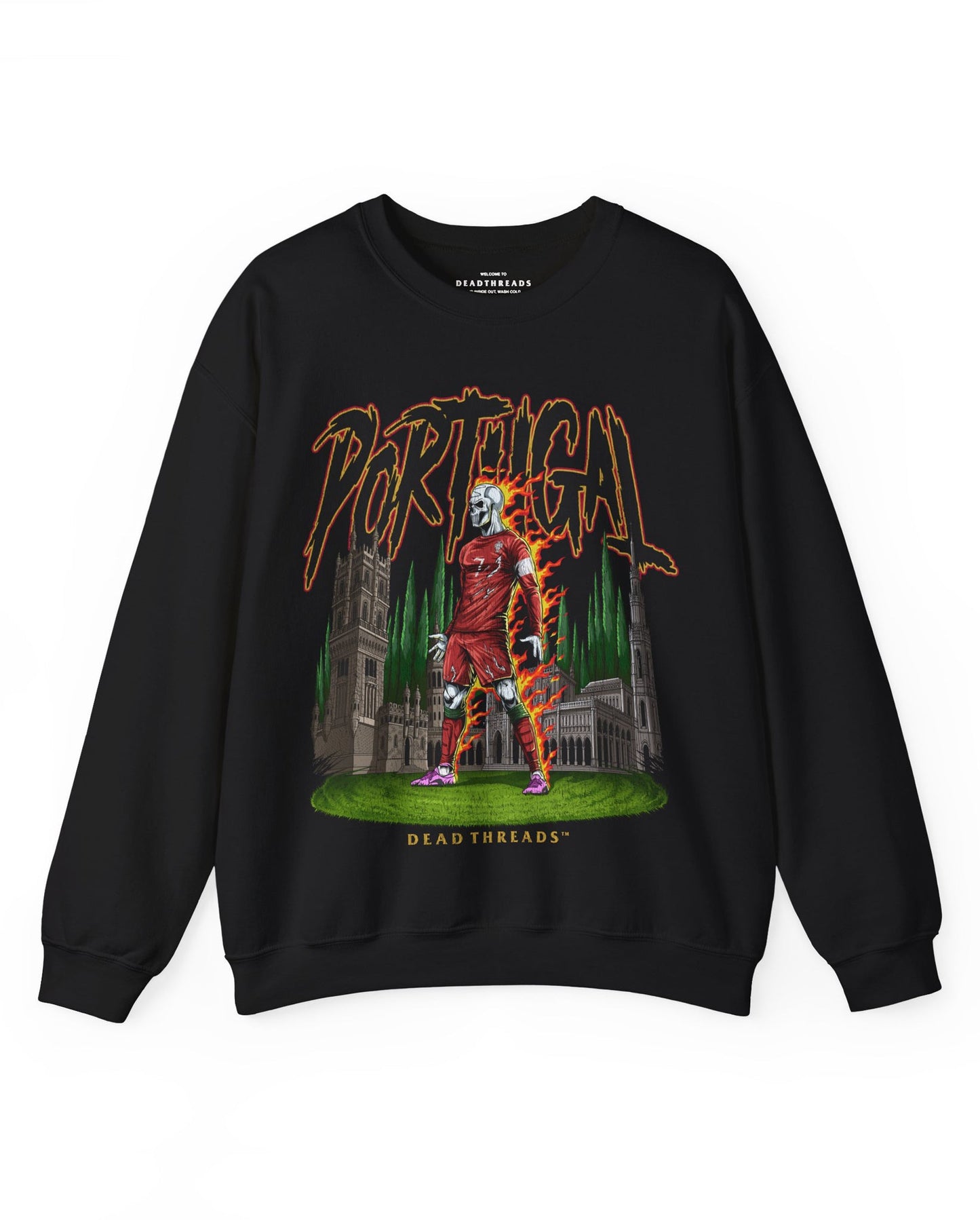 PORTUGAL SOCCER - CREWNECK SWEATSHIRT – Sweatshirt – Dead Threads Apparel