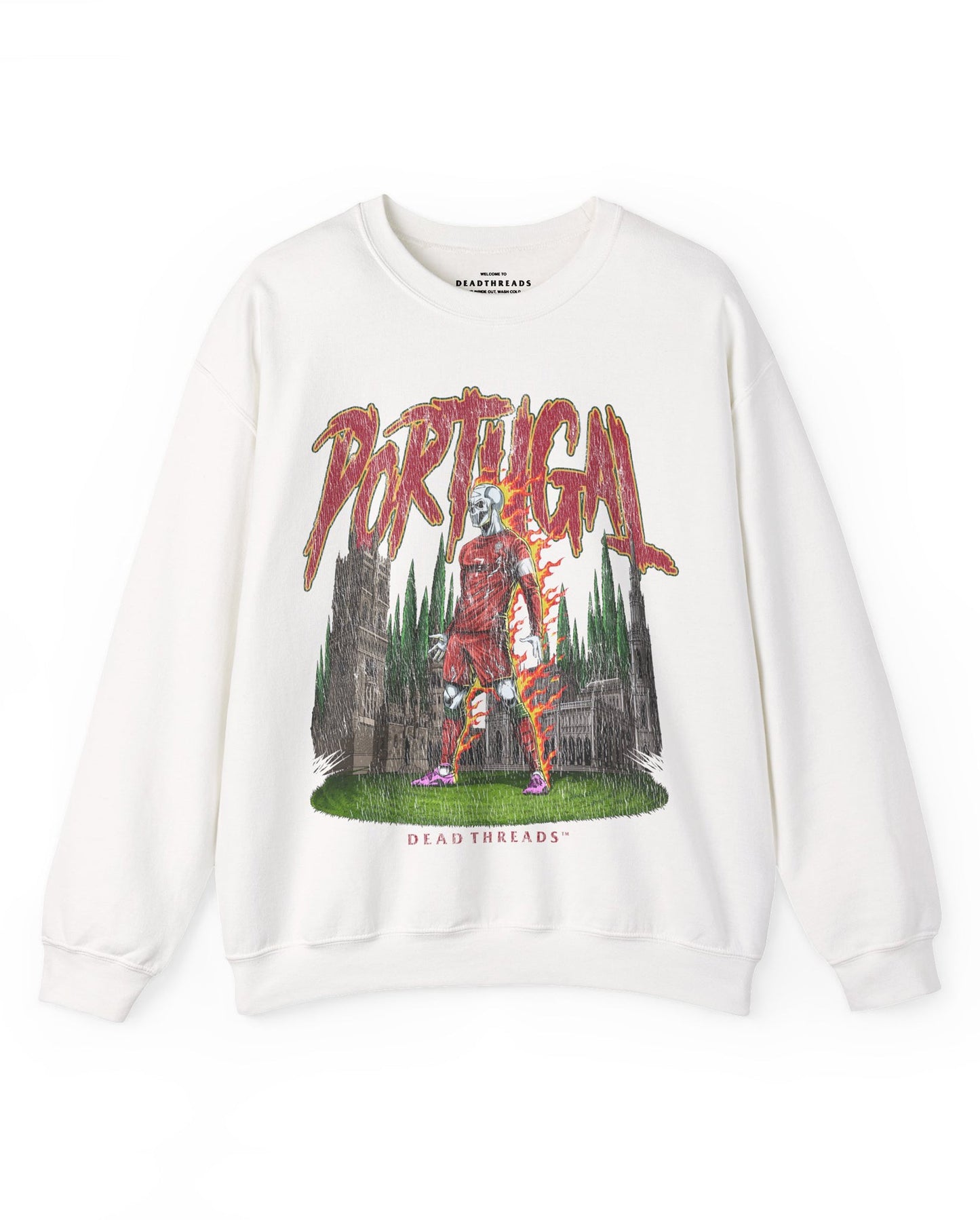 PORTUGAL SOCCER - CREWNECK SWEATSHIRT – Sweatshirt – Dead Threads Apparel