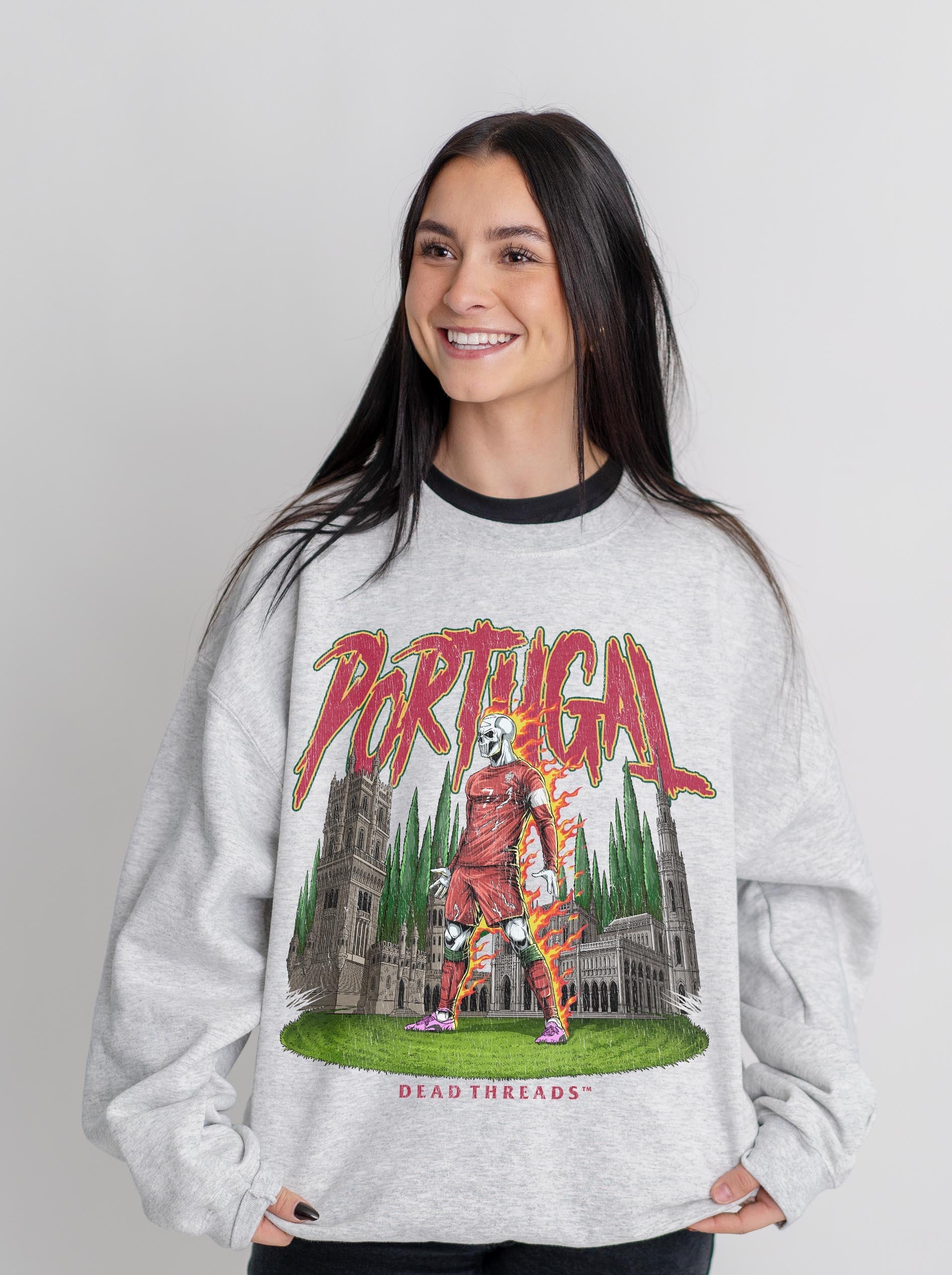 PORTUGAL SOCCER - CREWNECK SWEATSHIRT – Sweatshirt – Dead Threads Apparel