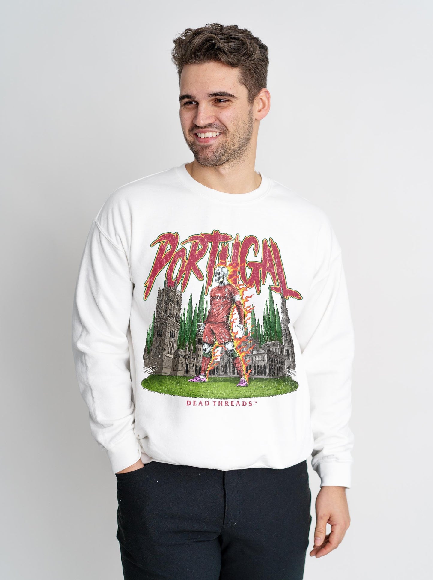 PORTUGAL SOCCER - CREWNECK SWEATSHIRT – Sweatshirt – Dead Threads Apparel