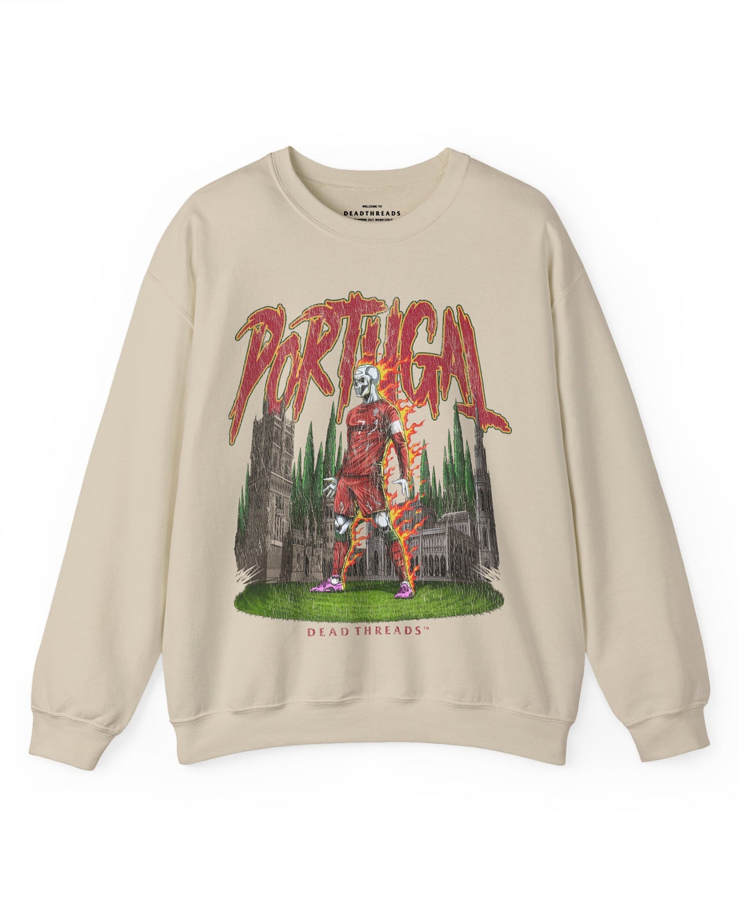 PORTUGAL SOCCER - CREWNECK SWEATSHIRT – Sweatshirt – Dead Threads Apparel