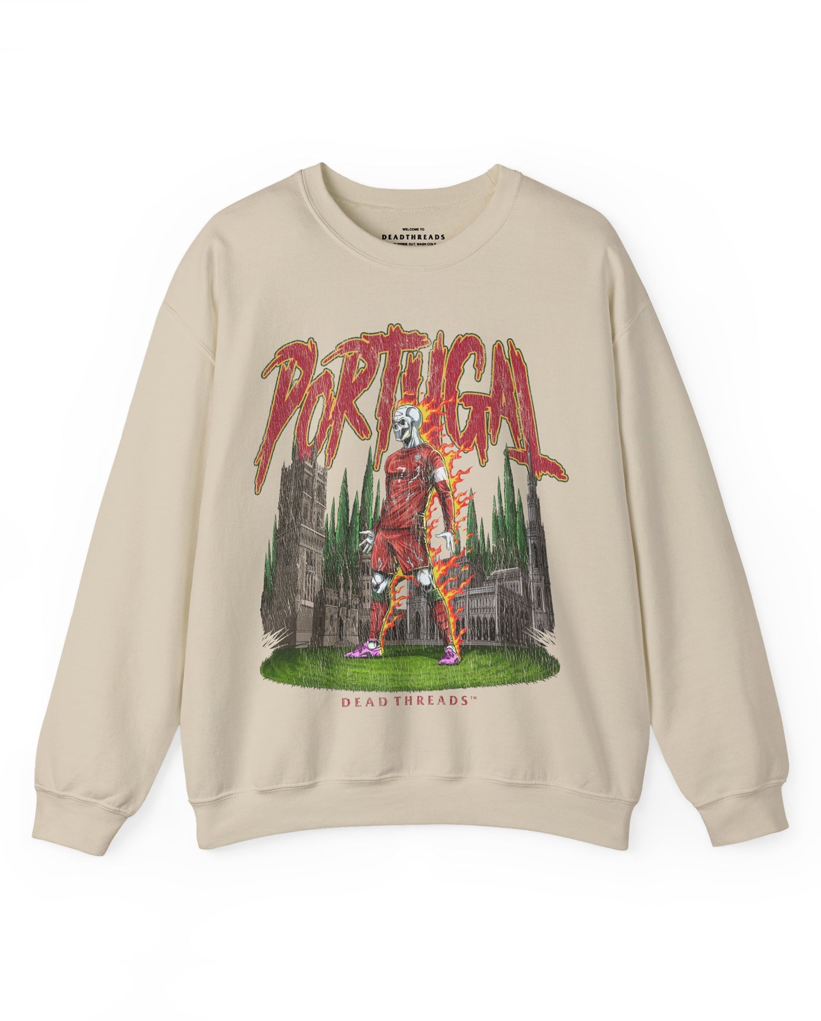 PORTUGAL SOCCER - CREWNECK SWEATSHIRT – Sweatshirt – Dead Threads Apparel