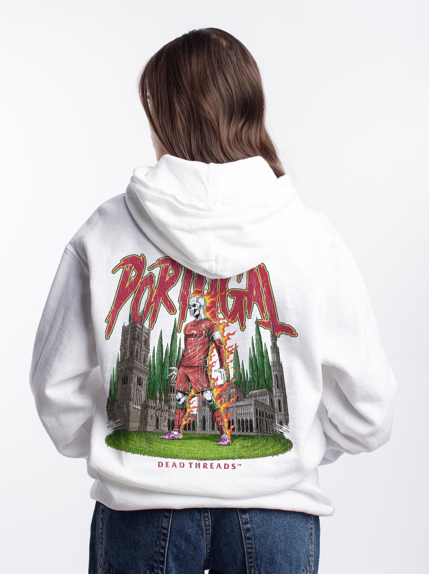 PORTUGAL SOCCER - “DT ESSENTIAL" HOODIE – Hoodie – Dead Threads Apparel