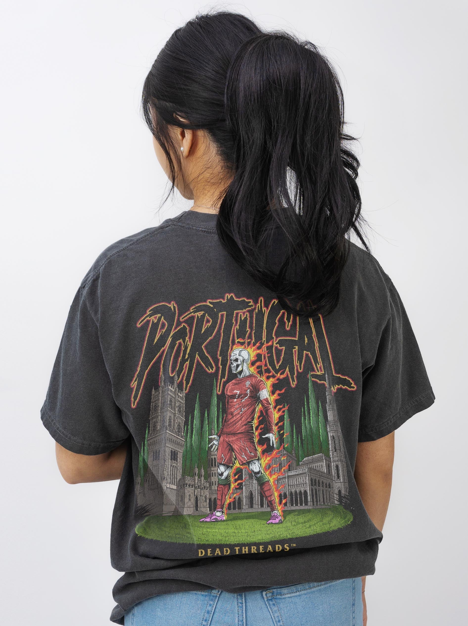 PORTUGAL SOCCER - “DT ESSENTIAL" PREMIUM T-SHIRT – T-Shirt – Dead Threads Apparel