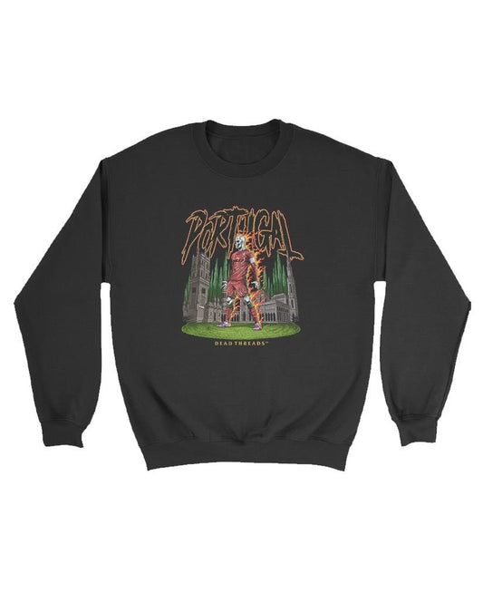 PORTUGAL SOCCER - KIDS CREWNECK SWEATSHIRT – Kids clothes – Dead Threads Apparel