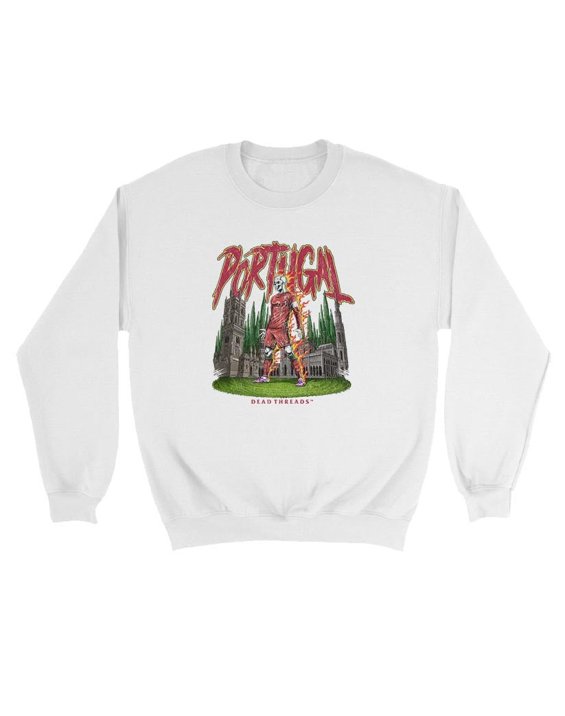 PORTUGAL SOCCER - KIDS CREWNECK SWEATSHIRT – Kids clothes – Dead Threads Apparel