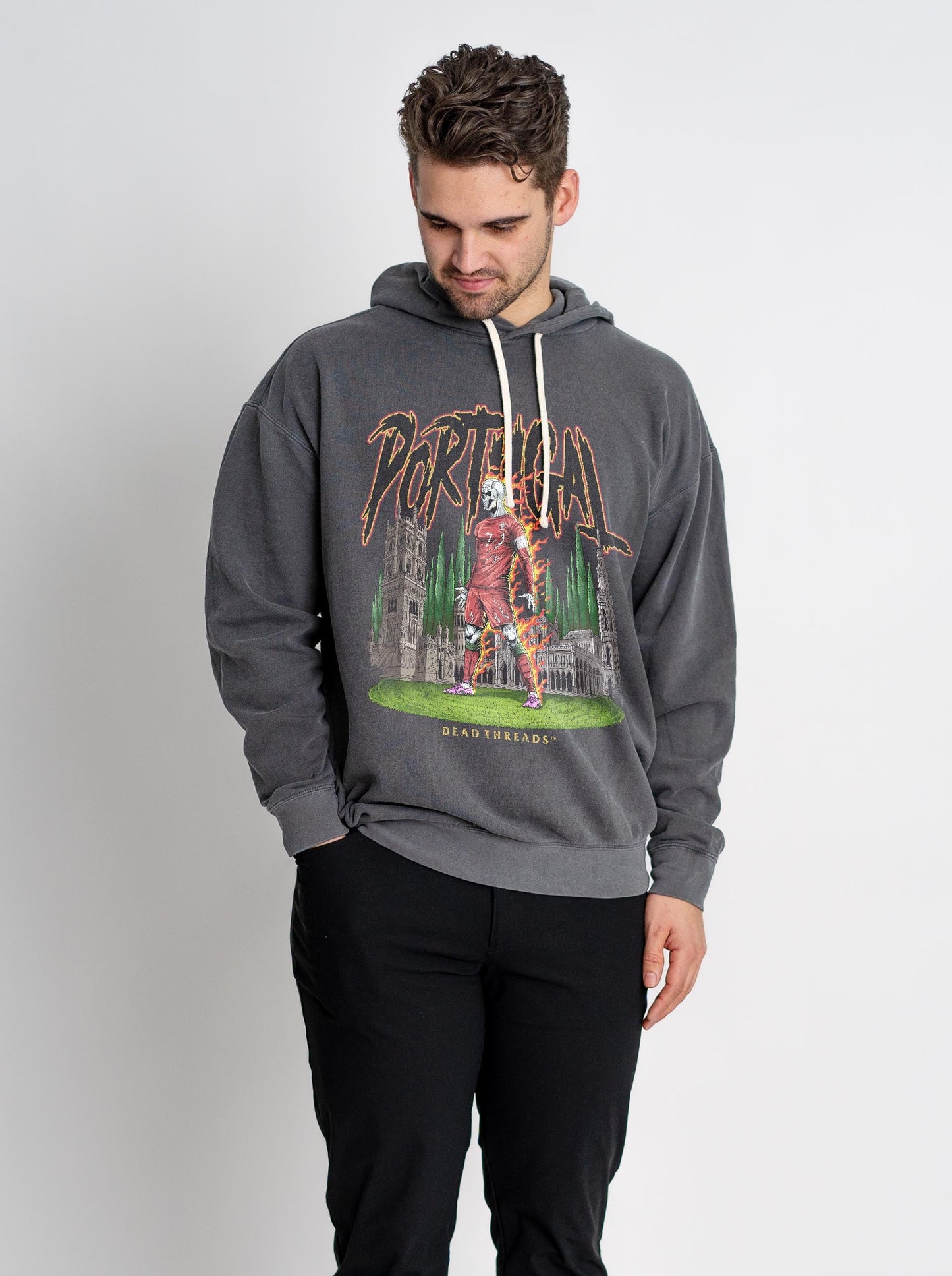 PORTUGAL SOCCER - LIGHTWEIGHT HOODIE – Lightweight – Dead Threads Apparel
