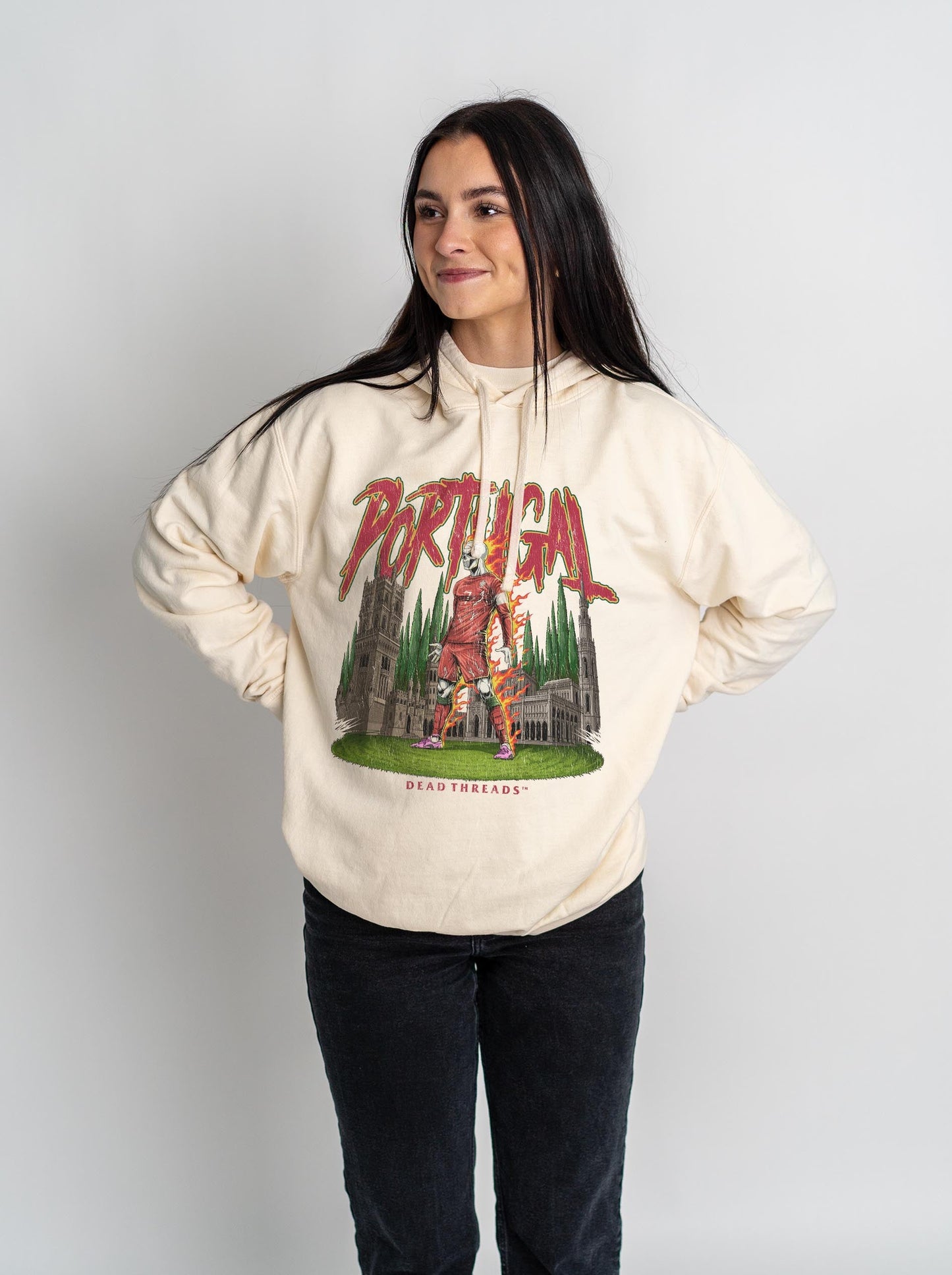 PORTUGAL SOCCER - LIGHTWEIGHT HOODIE – Lightweight – Dead Threads Apparel