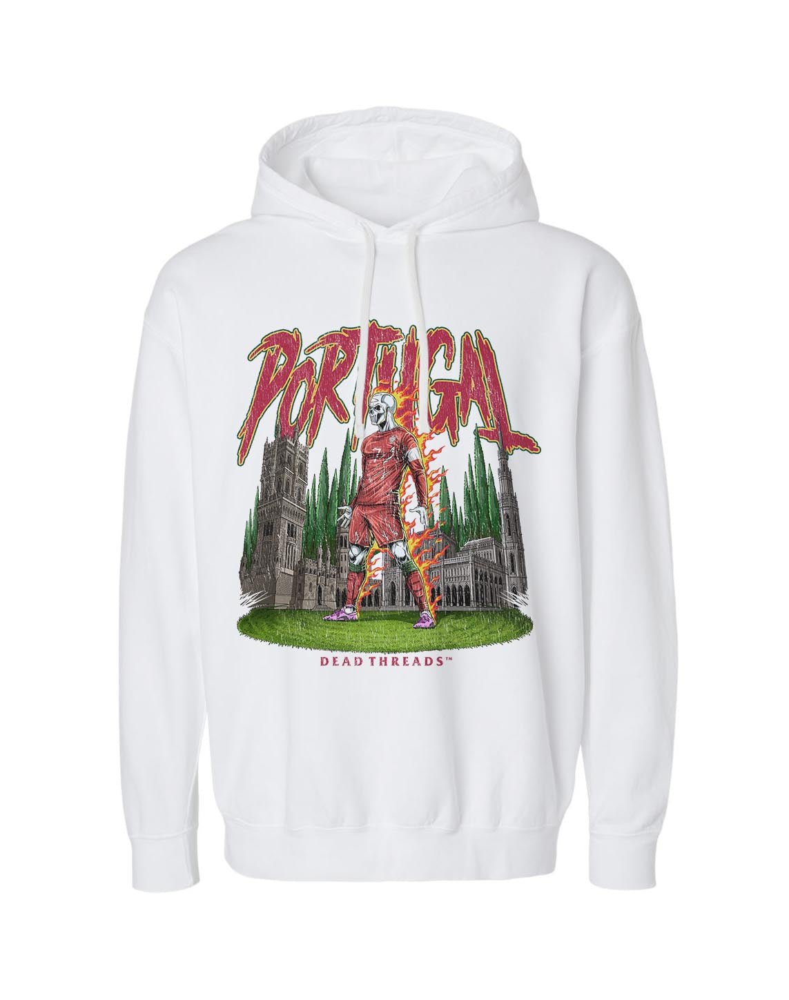PORTUGAL SOCCER - LIGHTWEIGHT HOODIE – Lightweight – Dead Threads Apparel