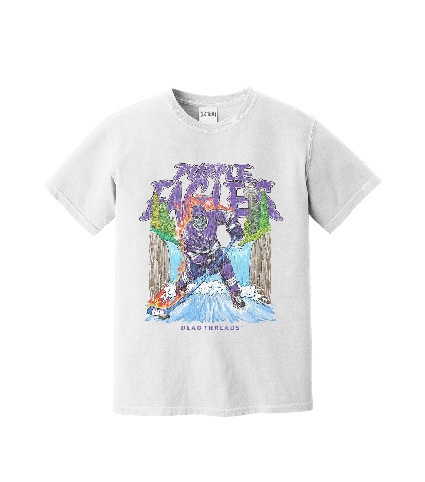 PURPLE EAGLES – T-Shirt – Dead Threads Apparel