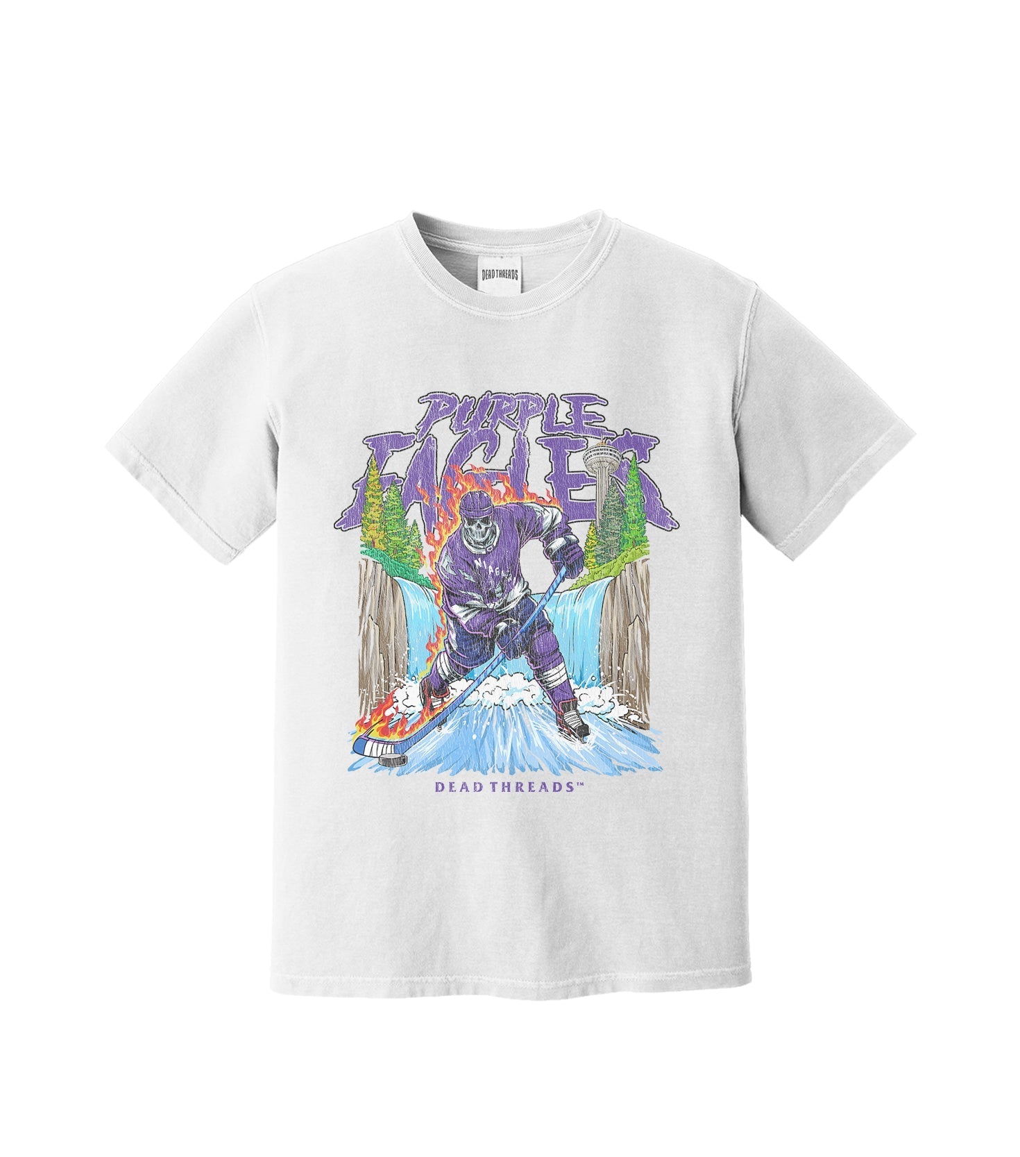 PURPLE EAGLES – T-Shirt – Dead Threads Apparel