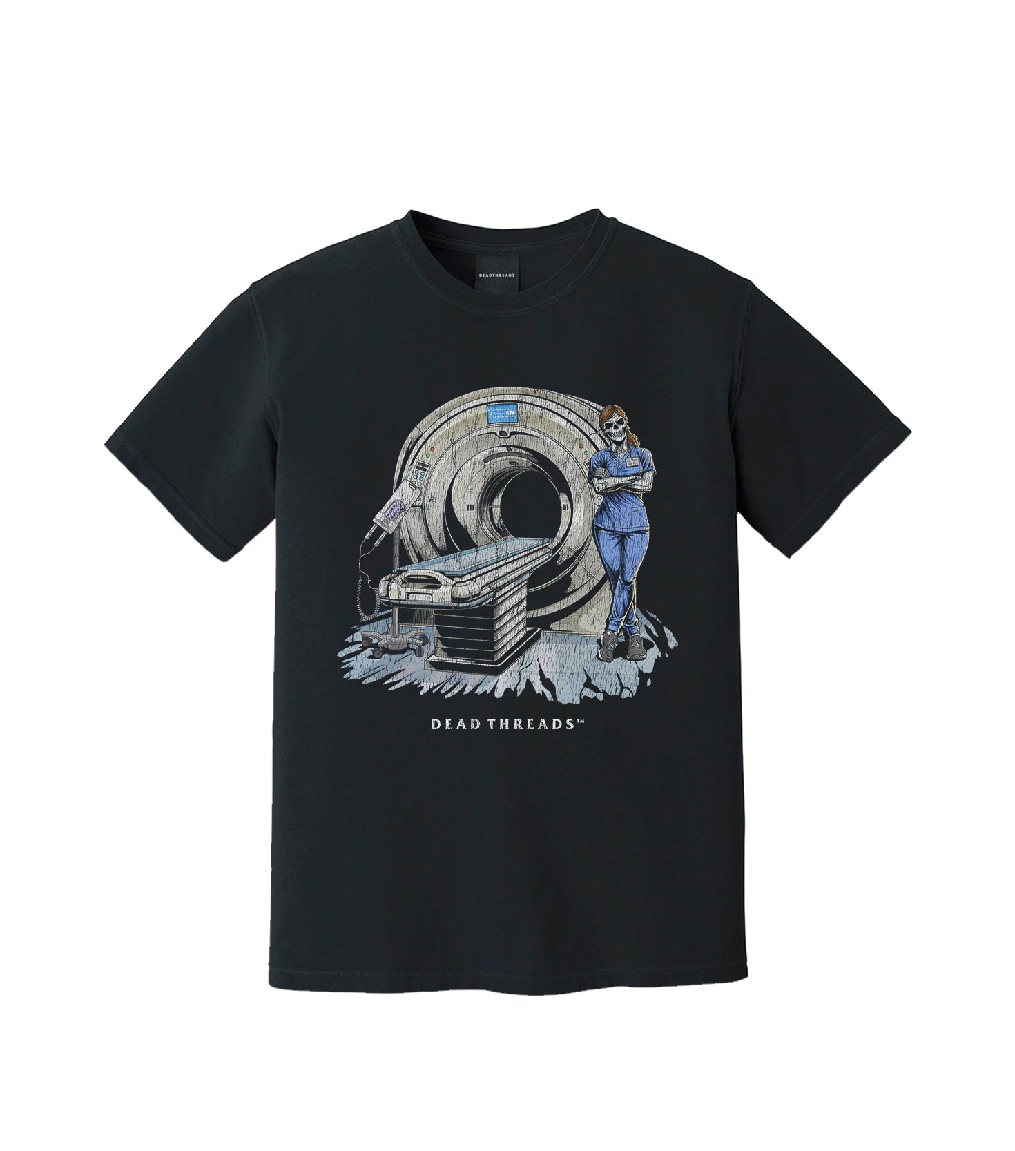 RADIATION REAPER (CT, FEMALE) – T-Shirt – Dead Threads Apparel