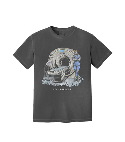 RADIATION REAPER (CT, FEMALE) – T-Shirt – Dead Threads Apparel