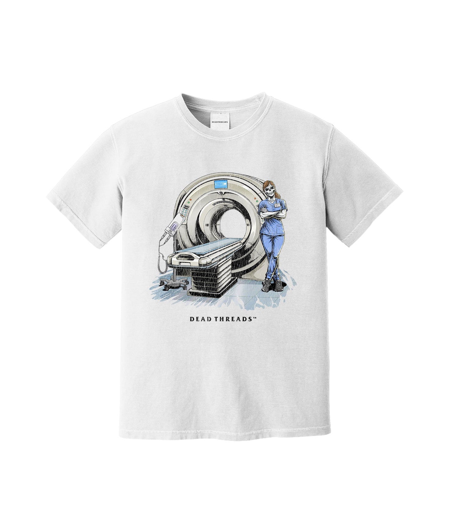RADIATION REAPER (CT, FEMALE) – T-Shirt – Dead Threads Apparel