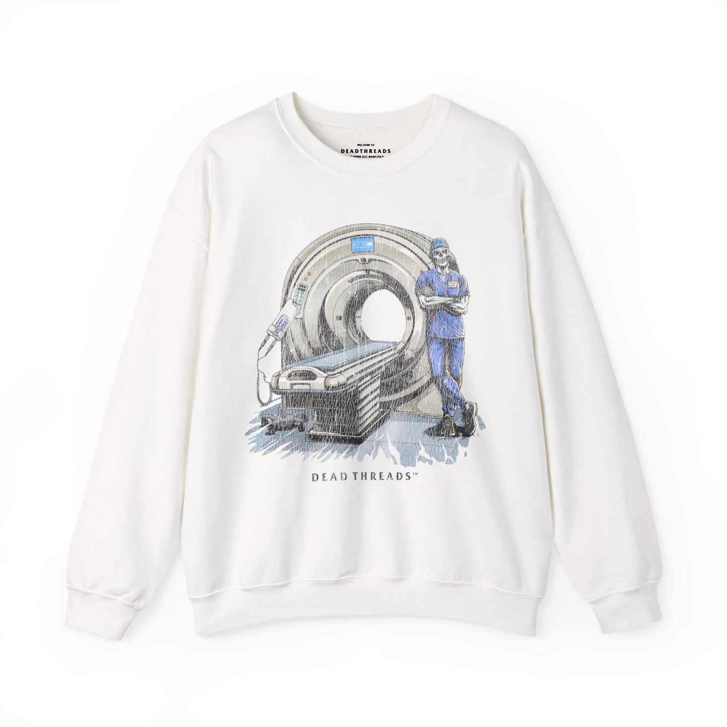 RADIATION REAPER (CT, MALE) CREWNECK SWEATSHIRT – Sweatshirt – Dead Threads Apparel