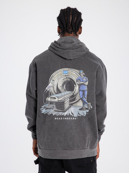 RADIATION REAPER (CT, MALE) - “DT ESSENTIAL" HOODIE – Hoodie – Dead Threads Apparel