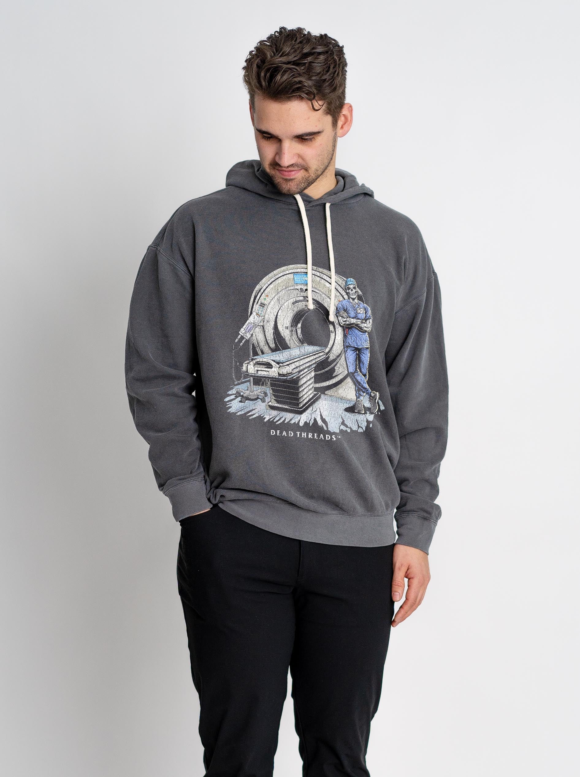 RADIATION REAPER (CT, MALE) - LIGHTWEIGHT HOODIE – Lightweight – Dead Threads Apparel