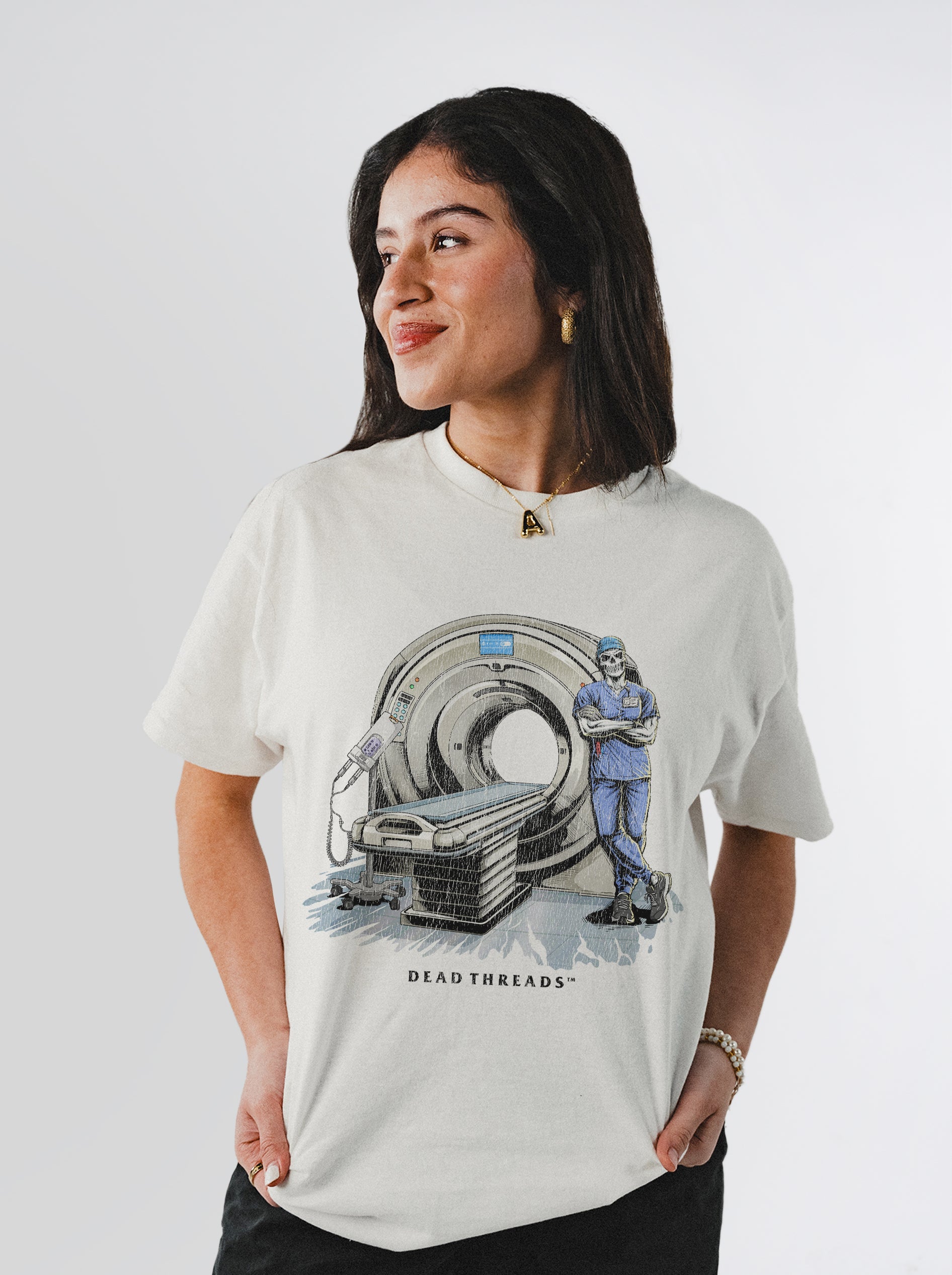 RADIATION REAPER (CT, MALE) – T-Shirt – Dead Threads Apparel