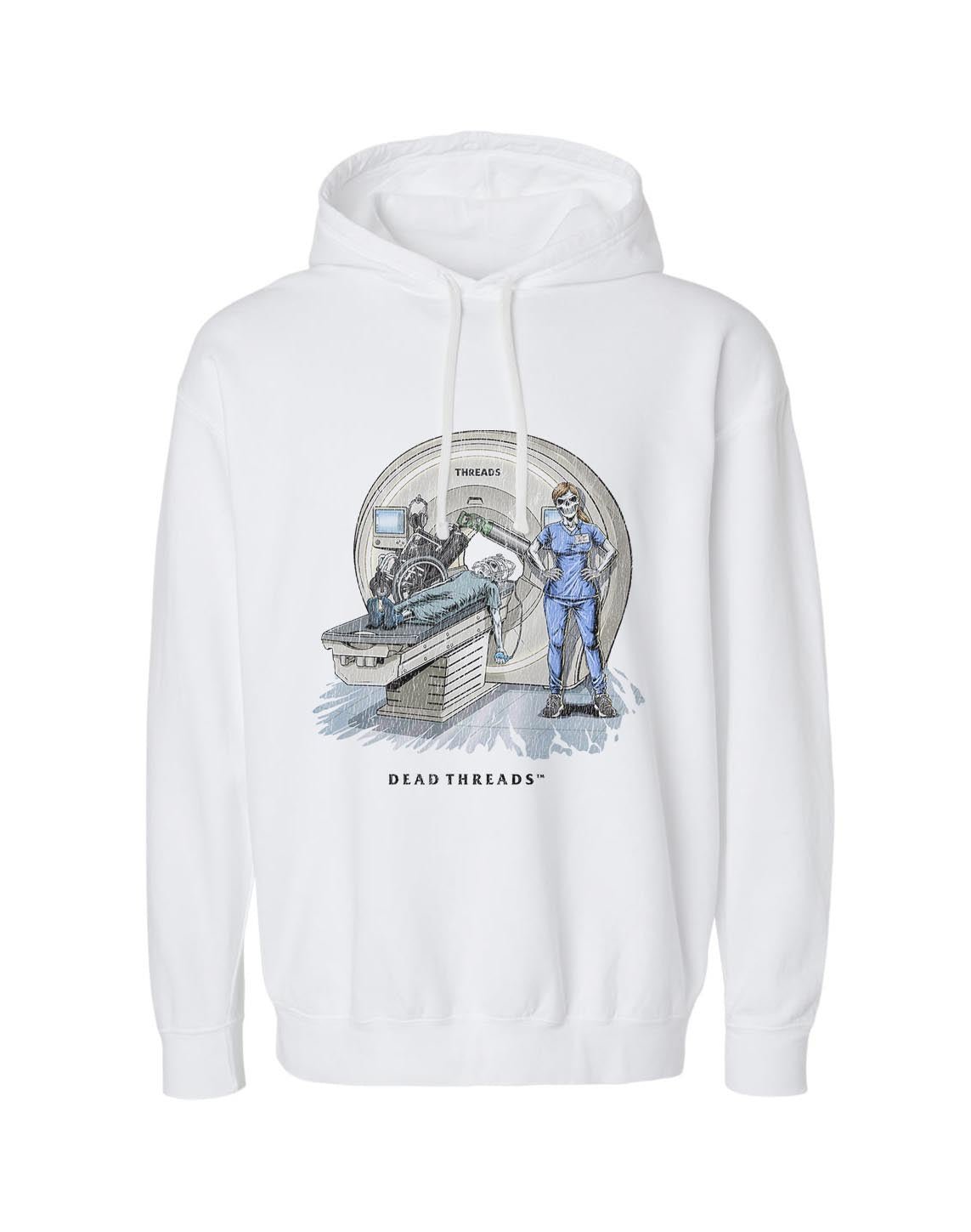 RADIATION REAPER (MRI, FEMALE) - LIGHTWEIGHT HOODIE – Lightweight – Dead Threads Apparel