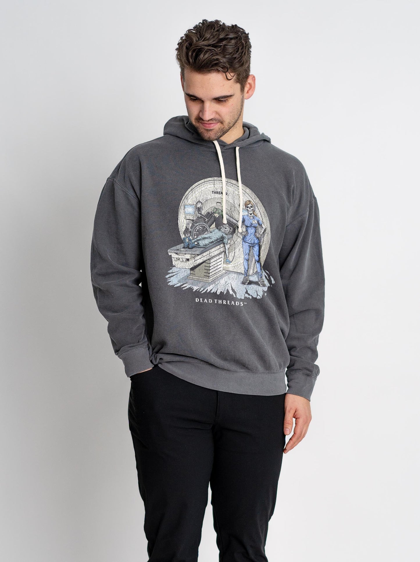 RADIATION REAPER (MRI, FEMALE) - LIGHTWEIGHT HOODIE – Lightweight – Dead Threads Apparel