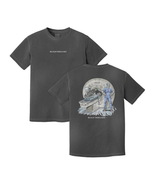 RADIATION REAPER (MRI, MALE) - “DT ESSENTIAL" PREMIUM T - SHIRT – T-Shirt – Dead Threads Apparel