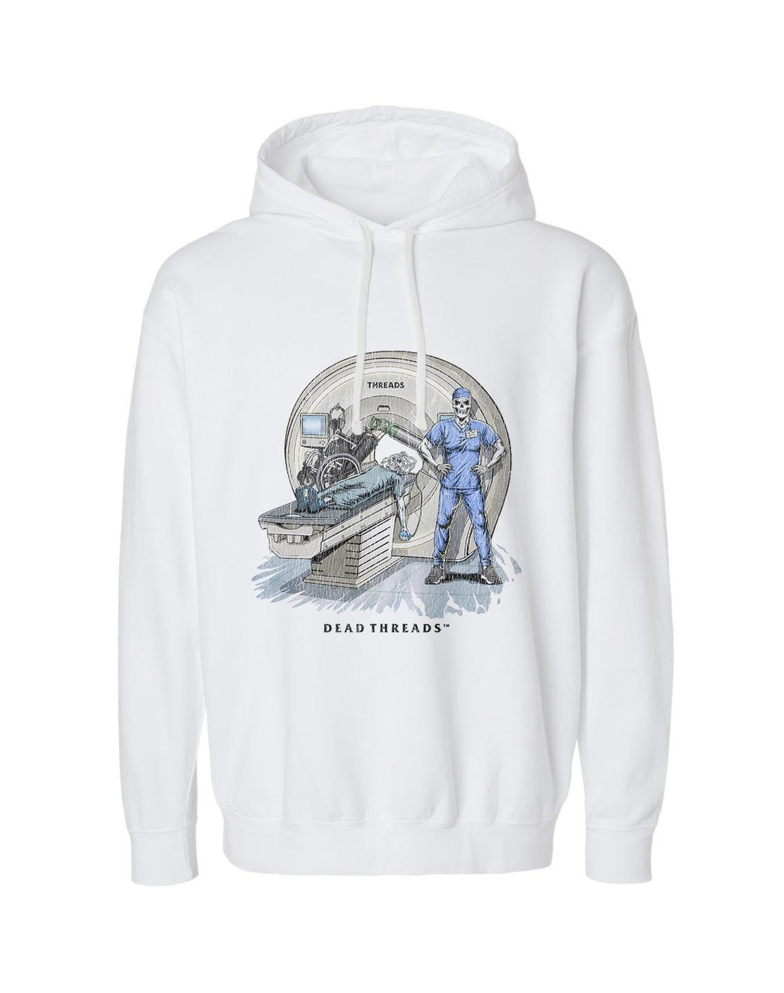 RADIATION REAPER (MRI, MALE) - LIGHTWEIGHT HOODIE – Dead Threads Apparel