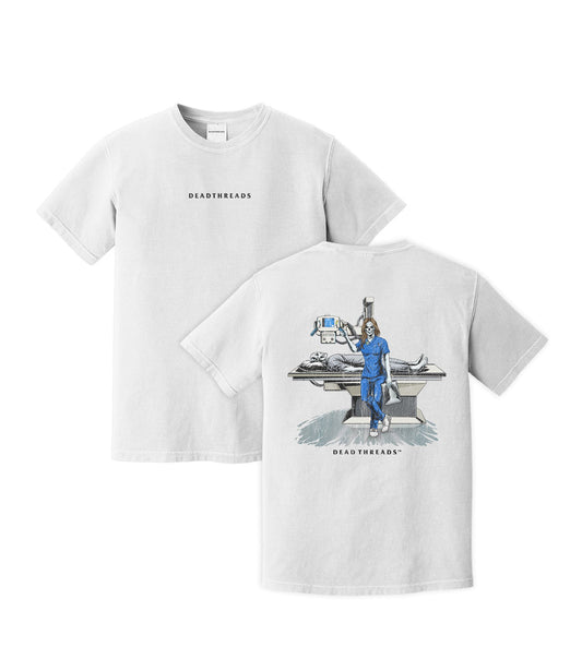 RADIATION REAPER (X - RAY, FEMALE) - “DT ESSENTIAL" PREMIUM T - SHIRT – T-Shirt – Dead Threads Apparel