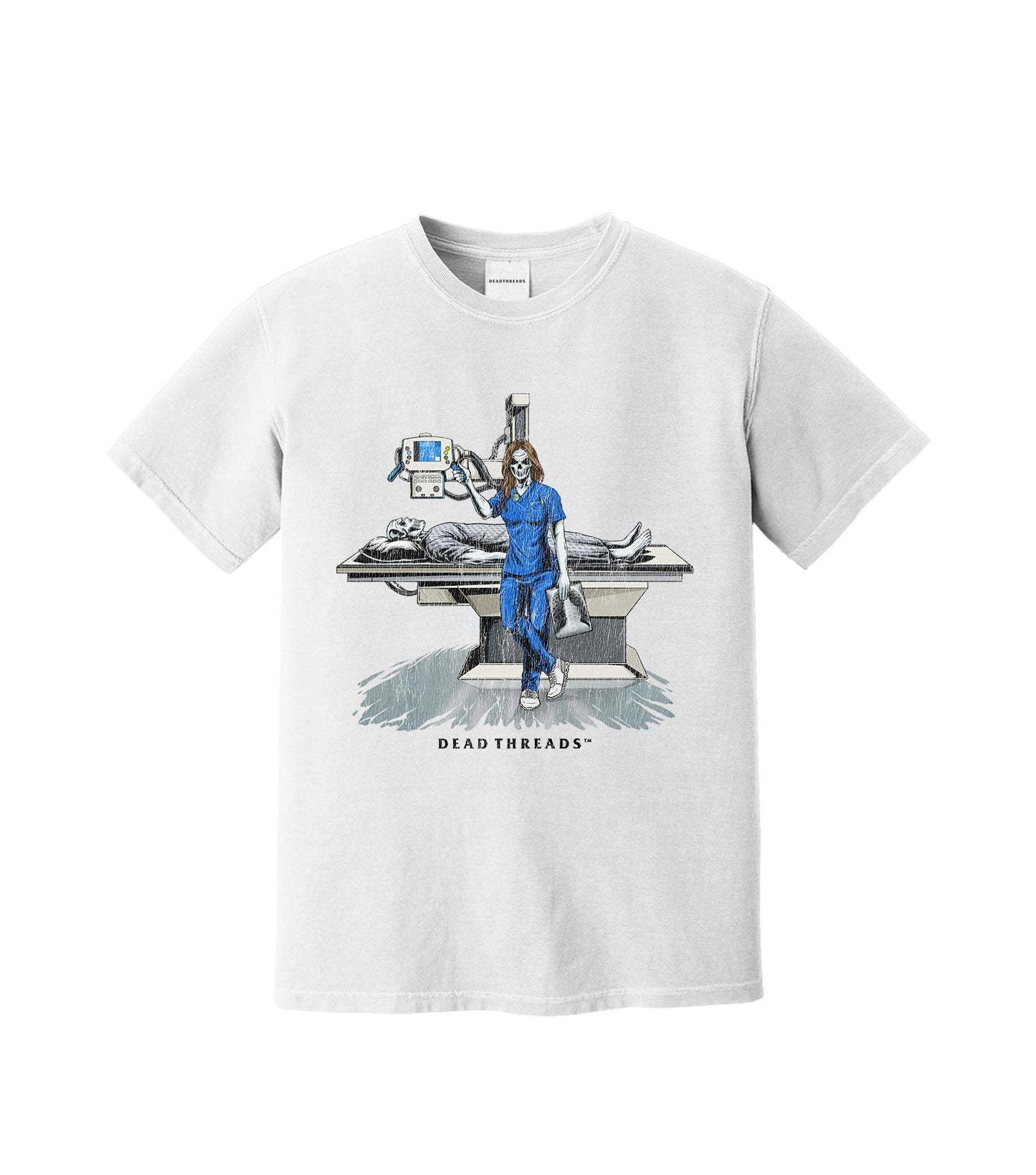 RADIATION REAPER (X - RAY, FEMALE) – T-Shirt – Dead Threads Apparel