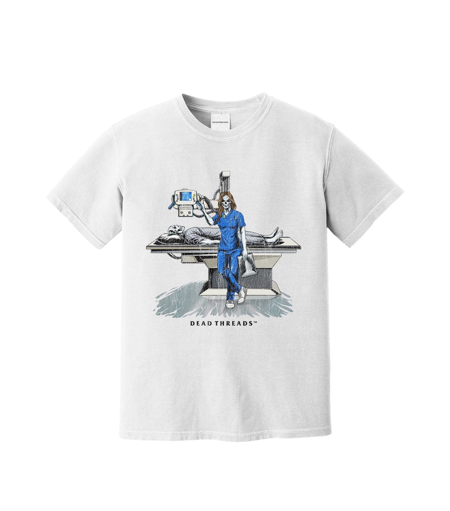 RADIATION REAPER (X - RAY, FEMALE) – T-Shirt – Dead Threads Apparel