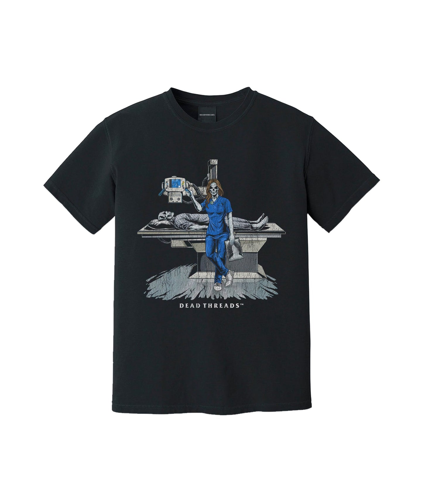 RADIATION REAPER (X - RAY, FEMALE) – T-Shirt – Dead Threads Apparel