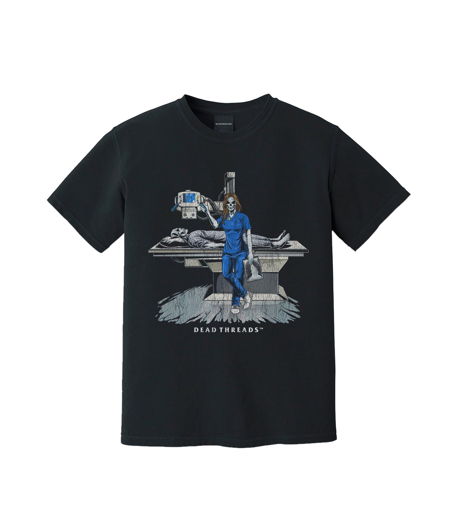 RADIATION REAPER (X - RAY, FEMALE) – T-Shirt – Dead Threads Apparel