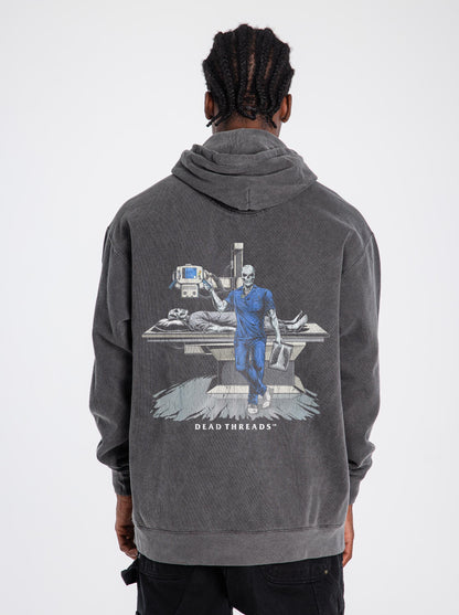 RADIATION REAPER (X - RAY, MALE) - “DT ESSENTIAL" HOODIE – Hoodie – Dead Threads Apparel