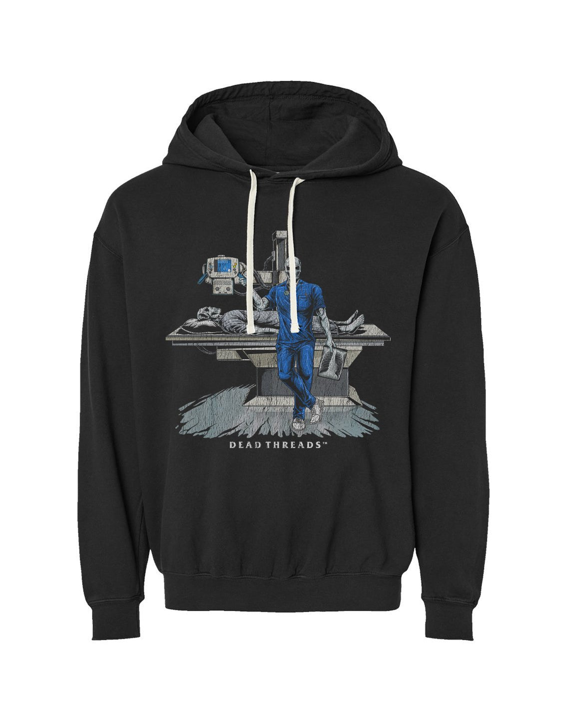 RADIATION REAPER (X - RAY, MALE) - LIGHTWEIGHT HOODIE – Hoodie – Dead Threads Apparel