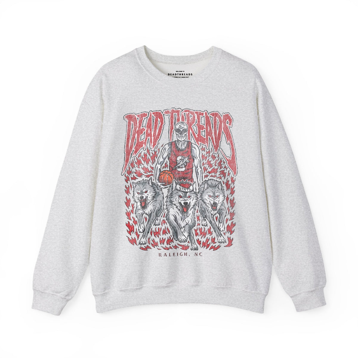 RALEIGH BASKETBALL - CREWNECK SWEATSHIRT – Sweatshirt – Dead Threads Apparel