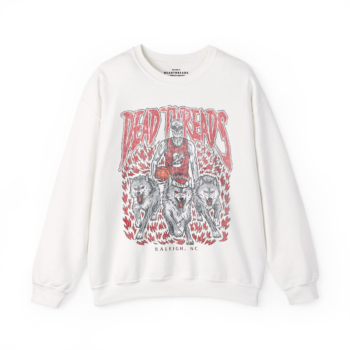 RALEIGH BASKETBALL - CREWNECK SWEATSHIRT – Sweatshirt – Dead Threads Apparel