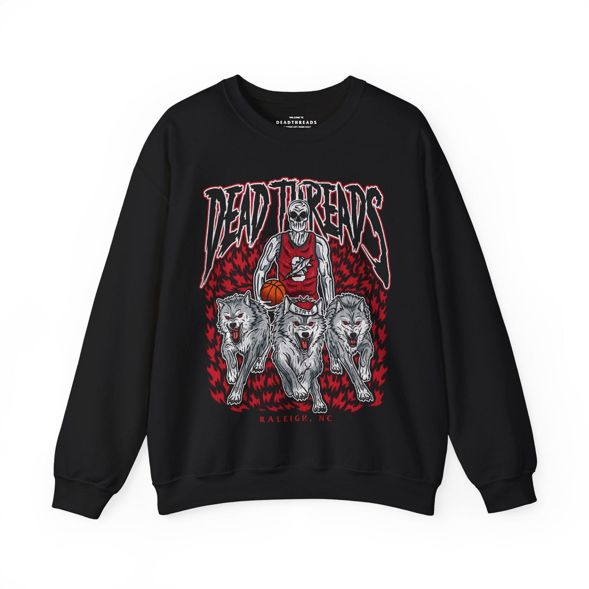 RALEIGH BASKETBALL - CREWNECK SWEATSHIRT – Sweatshirt – Dead Threads Apparel