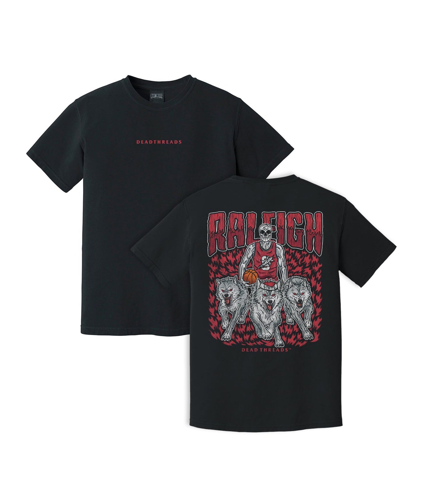 RALEIGH BASKETBALL - “DT ESSENTIAL" PREMIUM T - SHIRT – T-Shirt – Dead Threads Apparel