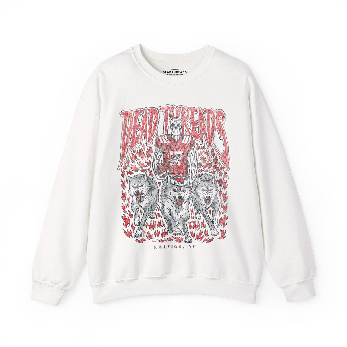 RALEIGH FOOTBALL - CREWNECK SWEATSHIRT – Sweatshirt – Dead Threads Apparel