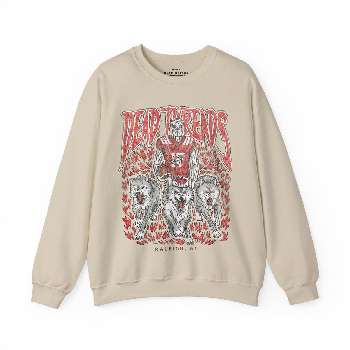 RALEIGH FOOTBALL - CREWNECK SWEATSHIRT – Sweatshirt – Dead Threads Apparel