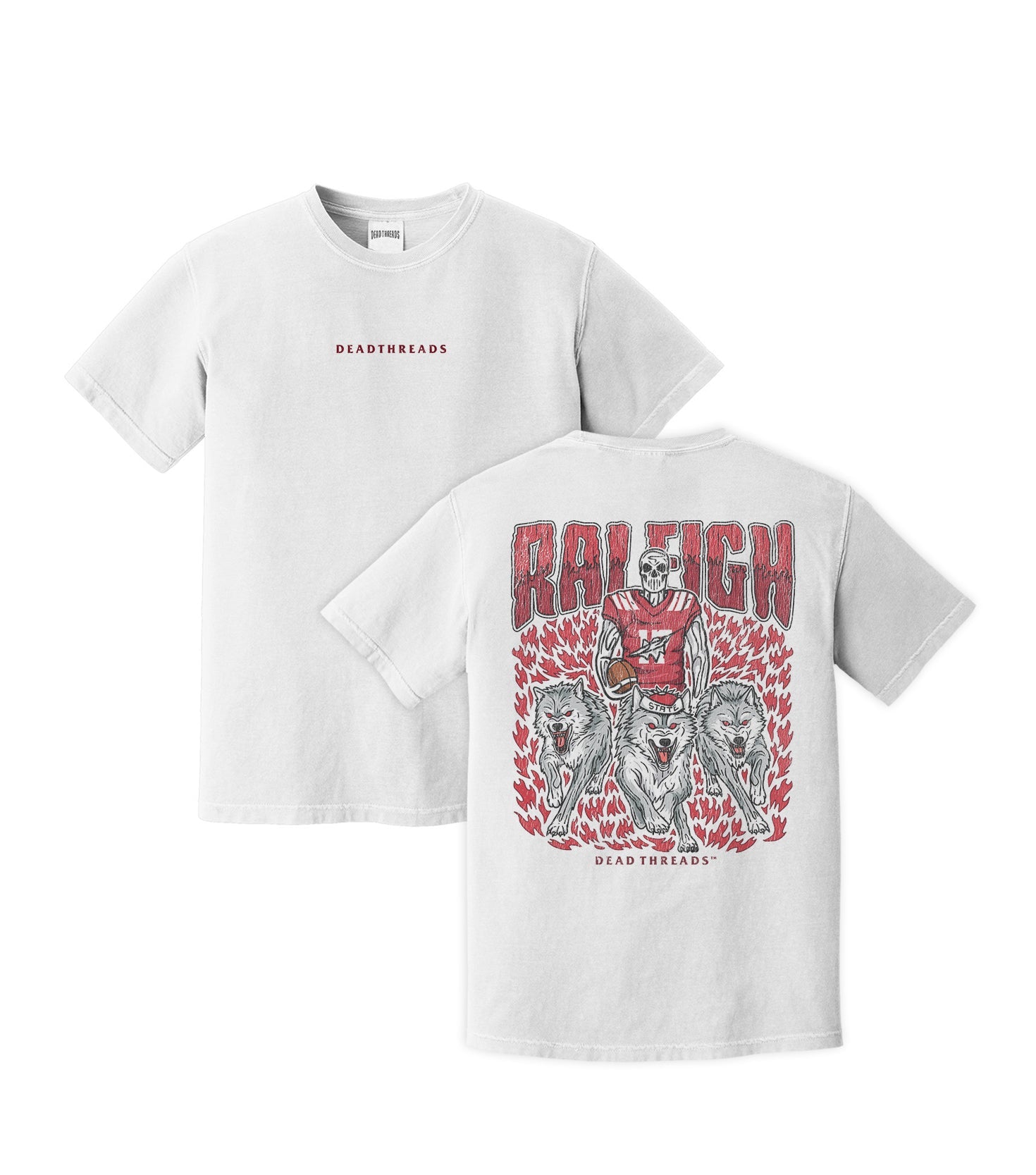 RALEIGH FOOTBALL - “DT ESSENTIAL" PREMIUM T - SHIRT – T-Shirt – Dead Threads Apparel