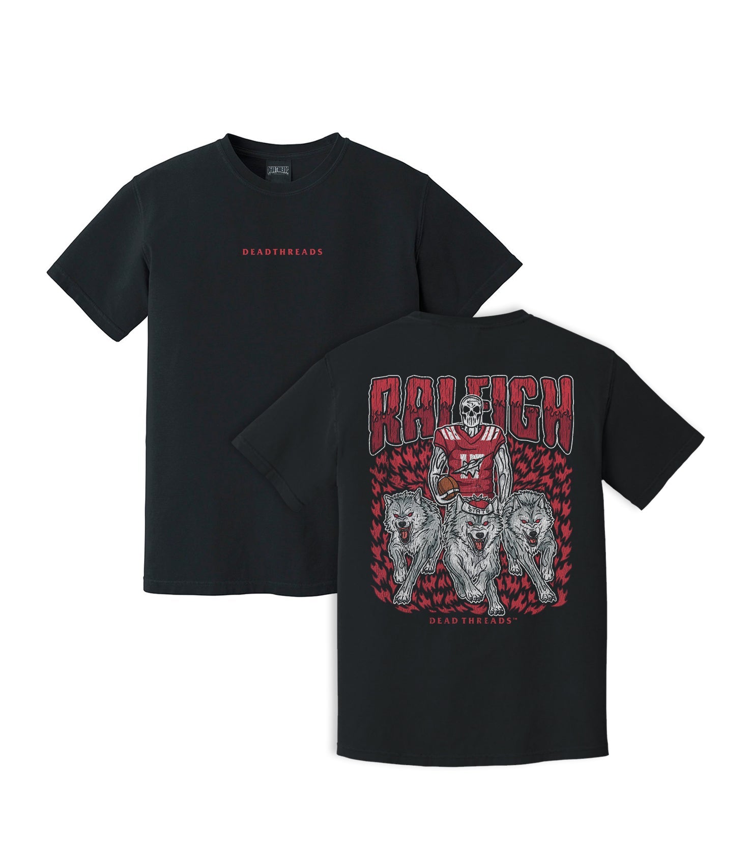 RALEIGH FOOTBALL - “DT ESSENTIAL" PREMIUM T - SHIRT – T-Shirt – Dead Threads Apparel