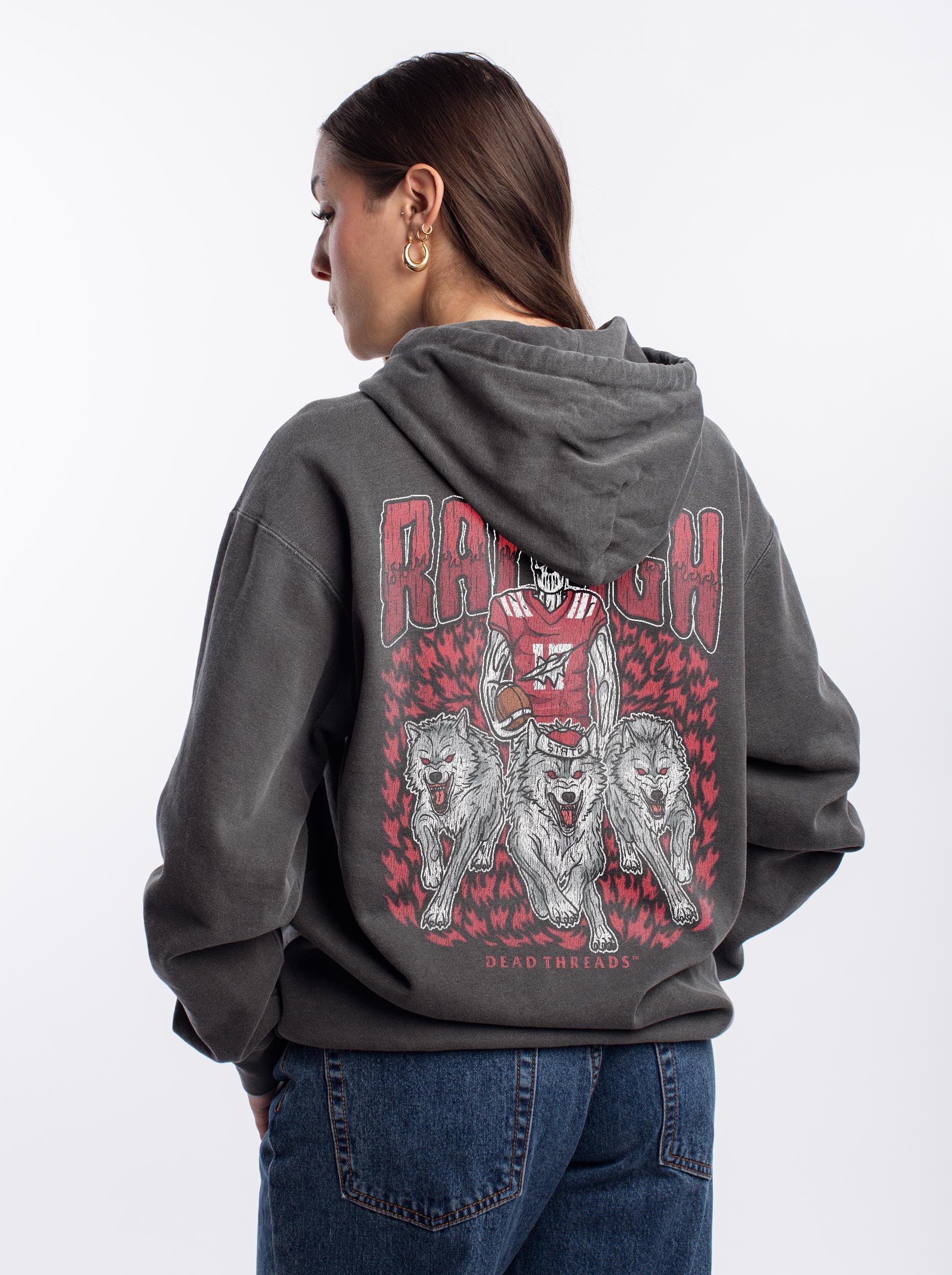 RALEIGH FOOTBALL - HOODIE – Hoodie – Dead Threads Apparel