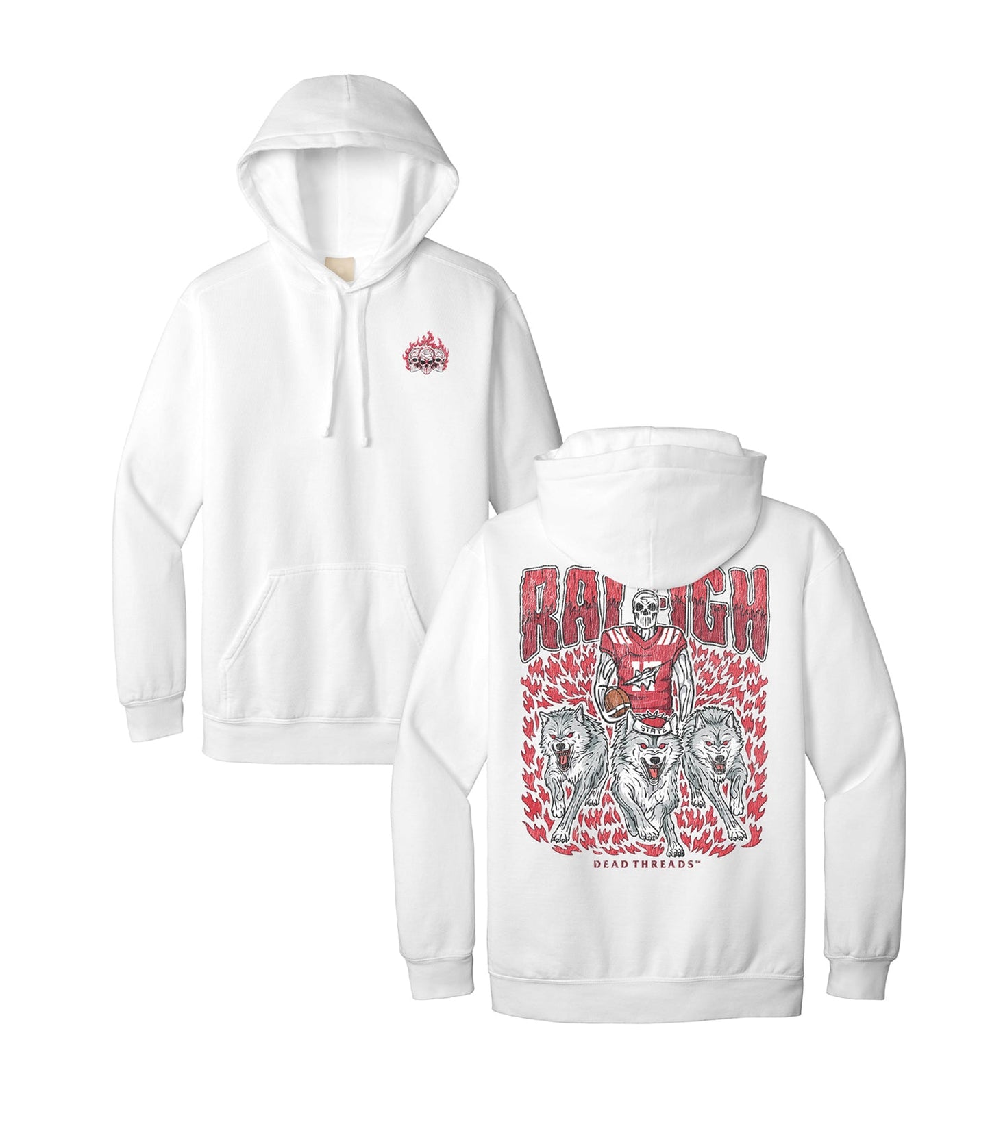 RALEIGH FOOTBALL - HOODIE – Hoodie – Dead Threads Apparel