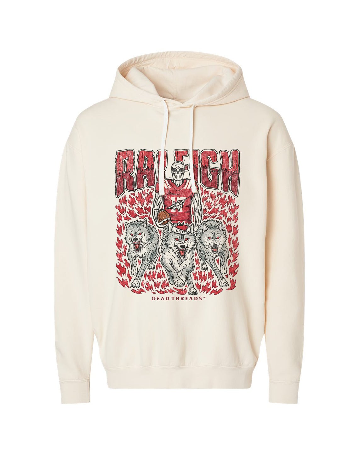 RALEIGH FOOTBALL - LIGHTWEIGHT HOODIE – Lightweight – Dead Threads Apparel